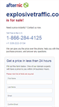 Mobile Screenshot of explosivetraffic.com